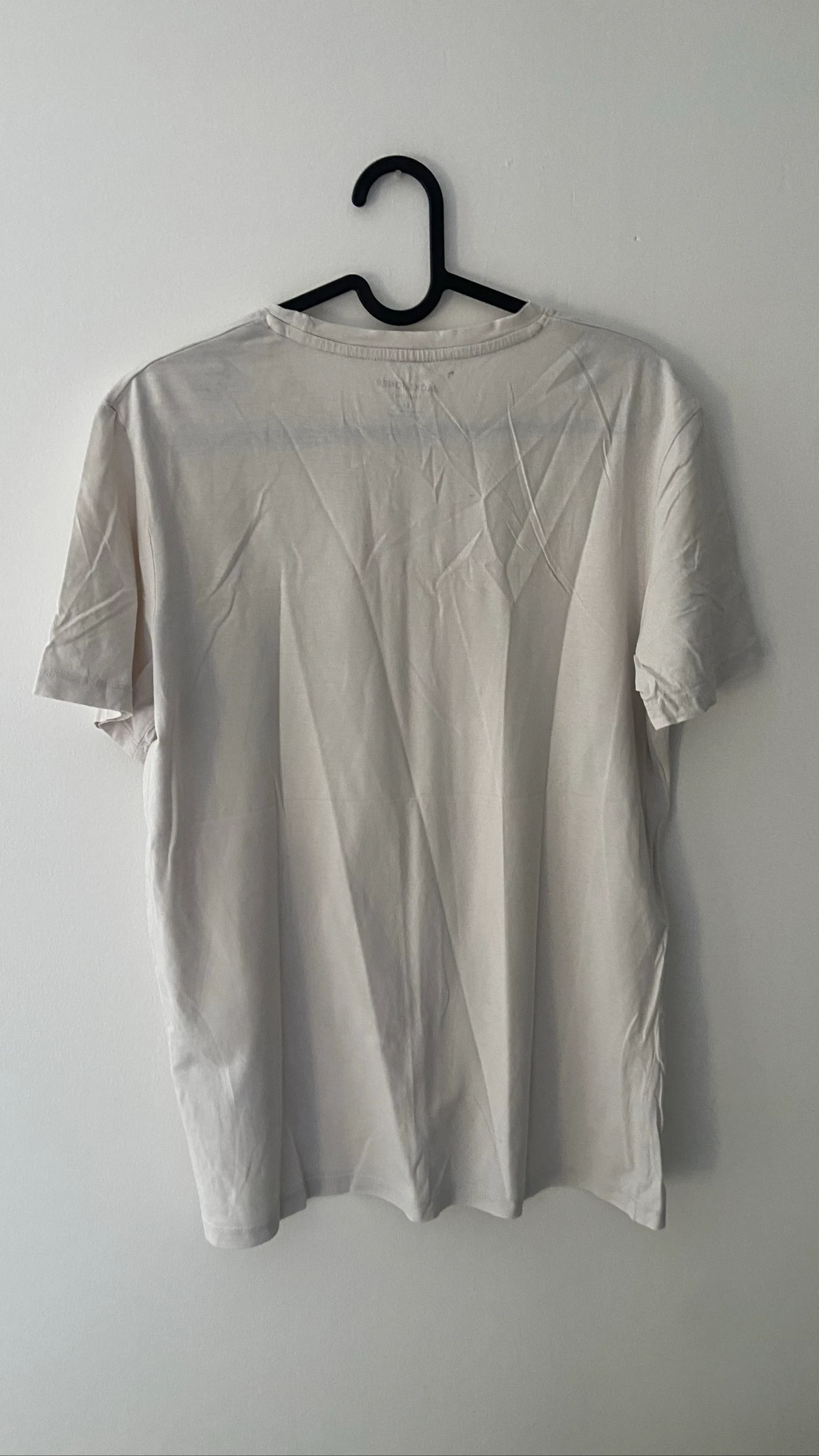 T-shirt branco liso Jack and Jones tamanho M – photo 5